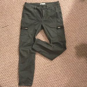 Madewell army green pant